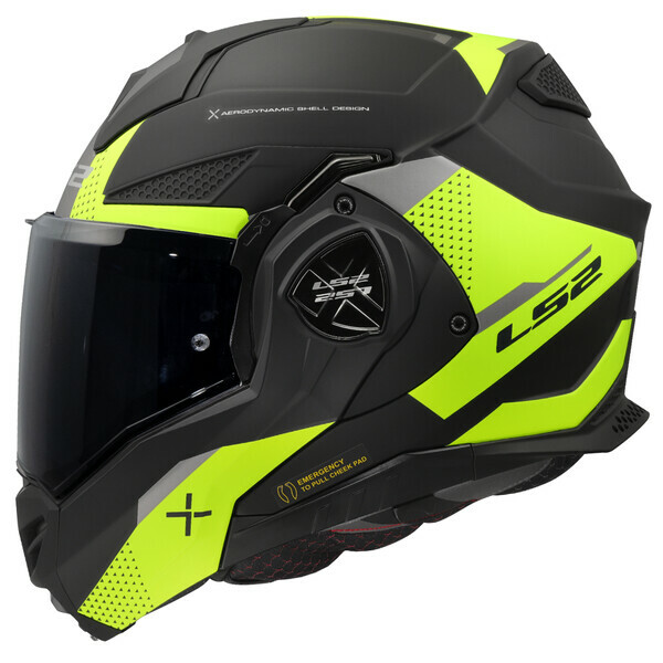 LS2 LS2 FF901 Advant X Oblivion Matt Black/Yellow